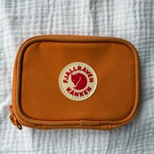 Fjällräven Kånken Card Wallet Zip Coin Wallet Orange